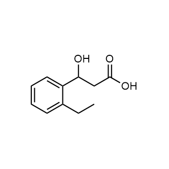 3-(2-Ethylphenyl)-3-hydroxypropanoic acid|CS-0345573