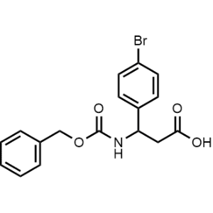 3-(((Benzyloxy)carbonyl)amino)-3-(4-bromophenyl)propanoic acid|CS-0345645
