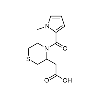 2-(4-(1-Methyl-1h-pyrrole-2-carbonyl)thiomorpholin-3-yl)acetic acid|CS-0345809