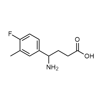 4-Amino-4-(4-fluoro-3-methylphenyl)butanoic acid|CS-0345845