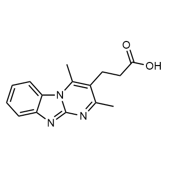 3-(2,4-Dimethylbenzo[4,5]imidazo[1,2-a]pyrimidin-3-yl)propanoic acid|CS-0345887