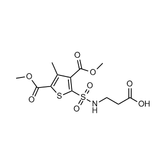 3-((3,5-Bis(methoxycarbonyl)-4-methylthiophene)-2-sulfonamido)propanoic acid|CS-0346105