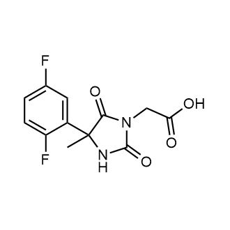 2-(4-(2,5-Difluorophenyl)-4-methyl-2,5-dioxoimidazolidin-1-yl)acetic acid|CS-0346128