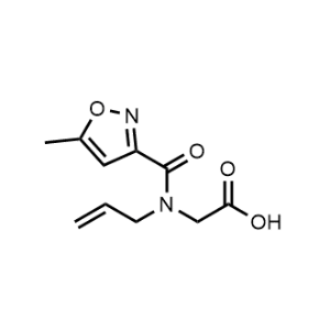N-Allyl-N-(5-methylisoxazole-3-carbonyl)glycine|CS-0346184