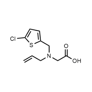 N-Allyl-N-((5-chlorothiophen-2-yl)methyl)glycine|CS-0346186