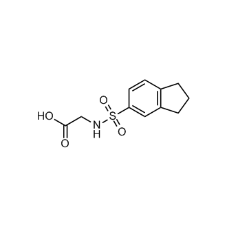 ((2,3-Dihydro-1h-inden-5-yl)sulfonyl)glycine