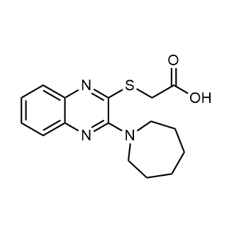 2-((3-(Azepan-1-yl)quinoxalin-2-yl)thio)acetic acid|CS-0346359