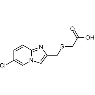 2-(((6-Chloroimidazo[1,2-a]pyridin-2-yl)methyl)thio)acetic acid|CS-0346392