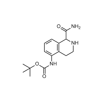 Tert-butyl (1-carbamoyl-1,2,3,4-tetrahydroisoquinolin-5-yl)carbamate|CS-0346547
