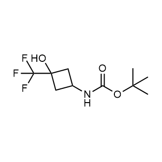 Tert-butyl (3-hydroxy-3-(trifluoromethyl)cyclobutyl)carbamate|CS-0346567