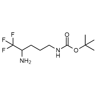 Tert-butyl (4-amino-5,5,5-trifluoropentyl)carbamate|CS-0346628