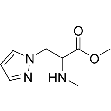 Methyl 2-(methylamino)-3-(1h-pyrazol-1-yl)propanoate|CS-0347026