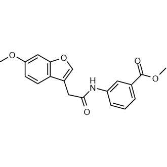 Methyl 3-(2-(6-methoxybenzofuran-3-yl)acetamido)benzoate|CS-0347297