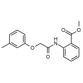 Methyl 2-(2-(m-tolyloxy)acetamido)benzoate|CS-0347309