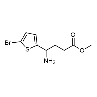 Methyl 4-amino-4-(5-bromothiophen-2-yl)butanoate|CS-0347428