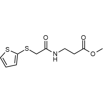 Methyl 3-(2-(thiophen-2-ylthio)acetamido)propanoate|CS-0347488