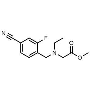 Methyl n-(4-cyano-2-fluorobenzyl)-n-ethylglycinate|CS-0347512