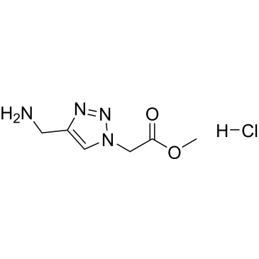 Methyl 2-(4-(aminomethyl)-1h-1,2,3-triazol-1-yl)acetate hydrochloride|CS-0347531