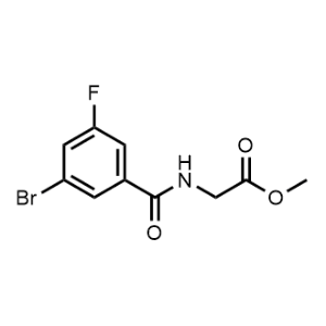Methyl (3-bromo-5-fluorobenzoyl)glycinate|CS-0347544