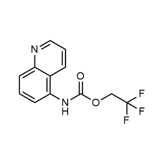 2,2,2-Trifluoroethyl quinolin-5-ylcarbamate|CS-0347661