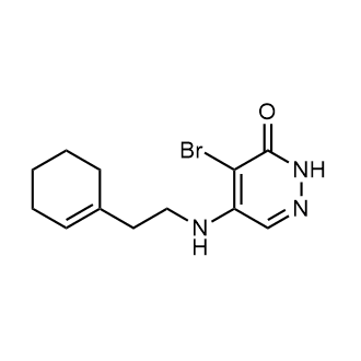 4-Bromo-5-((2-(cyclohex-1-en-1-yl)ethyl)amino)pyridazin-3(2h)-one|CS-0348315