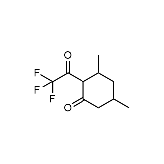 3,5-Dimethyl-2-(2,2,2-trifluoroacetyl)cyclohexan-1-one|CS-0348325
