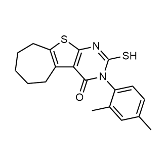 3-(2,4-Dimethylphenyl)-2-mercapto-3,5,6,7,8,9-hexahydro-4h-cyclohepta[4,5]thieno[2,3-d]pyrimidin-4-one|CS-0348510