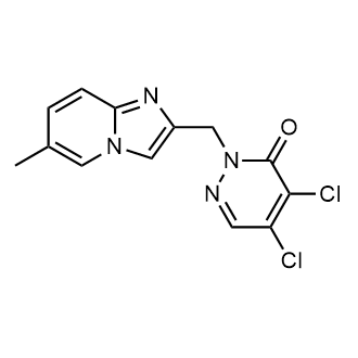 4,5-Dichloro-2-((6-methylimidazo[1,2-a]pyridin-2-yl)methyl)pyridazin-3(2h)-one|CS-0348603