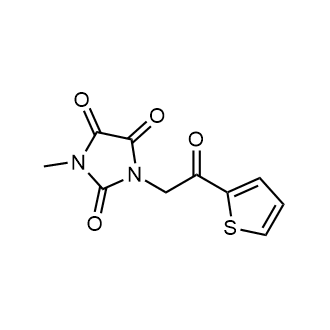 1-Methyl-3-(2-oxo-2-(thiophen-2-yl)ethyl)imidazolidine-2,4,5-trione|CS-0349097