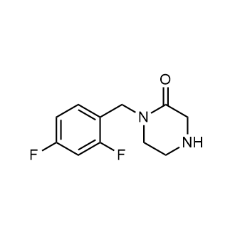 1-(2,4-Difluorobenzyl)piperazin-2-one|CS-0349131