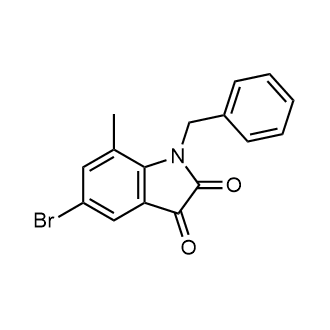 1-Benzyl-5-bromo-7-methylindoline-2,3-dione|CS-0349141