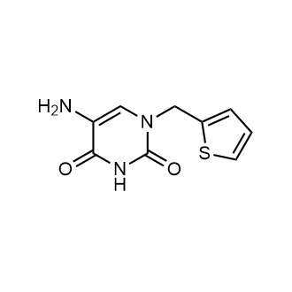 5-Amino-1-(thiophen-2-ylmethyl)pyrimidine-2,4(1h,3h)-dione|CS-0349289