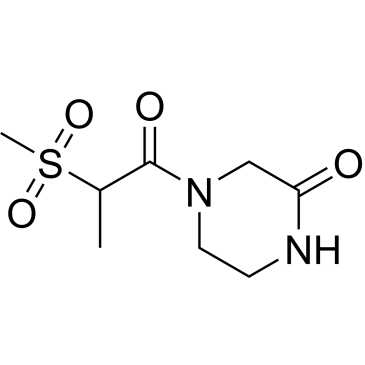 4-(2-(Methylsulfonyl)propanoyl)piperazin-2-one|CS-0349586
