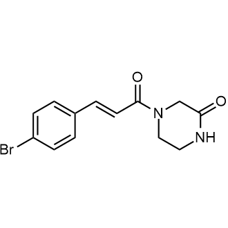 4-(3-(4-Bromophenyl)acryloyl)piperazin-2-one|CS-0349587