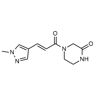4-(3-(1-Methyl-1h-pyrazol-4-yl)acryloyl)piperazin-2-one|CS-0349588