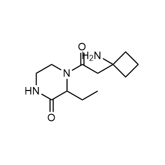 4-(2-(1-Aminocyclobutyl)acetyl)-3-ethylpiperazin-2-one|CS-0349609