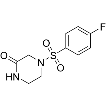 4-((4-Fluorophenyl)sulfonyl)piperazin-2-one|CS-0349634