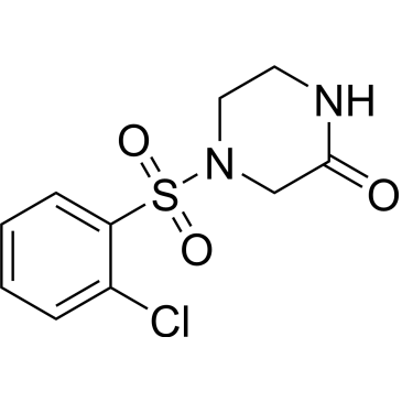 4-((2-Chlorophenyl)sulfonyl)piperazin-2-one|CS-0349639