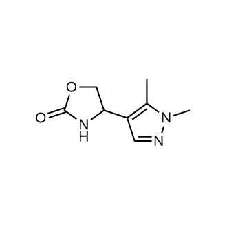 4-(1,5-Dimethyl-1h-pyrazol-4-yl)oxazolidin-2-one|CS-0349741
