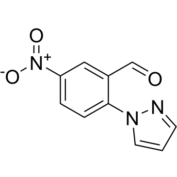 5-Nitro-2-(1h-pyrazol-1-yl)benzaldehyde|CS-0349996