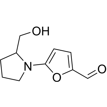 5-(2-(Hydroxymethyl)pyrrolidin-1-yl)furan-2-carbaldehyde|CS-0350091