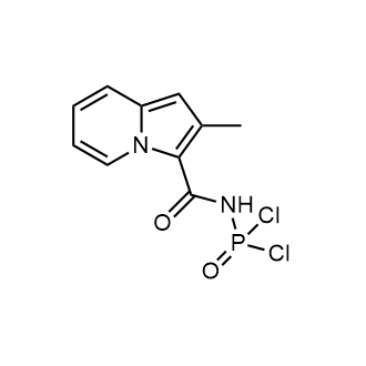 (2-Methylindolizine-3-carbonyl)phosphoramidic dichloride|CS-0350473