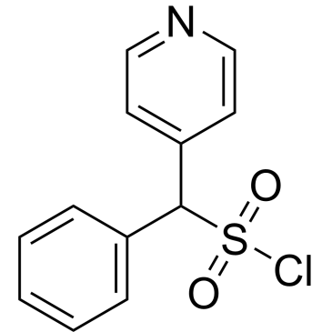 Phenyl(pyridin-4-yl)methanesulfonyl chloride|CS-0350482