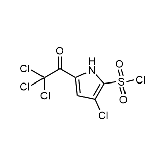 3-Chloro-5-(2,2,2-trichloroacetyl)-1h-pyrrole-2-sulfonyl chloride|CS-0350586