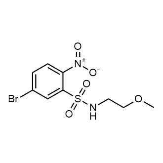 5-Bromo-n-(2-methoxyethyl)-2-nitrobenzenesulfonamide|CS-0350641