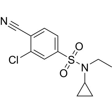 3-Chloro-4-cyano-n-cyclopropyl-n-ethylbenzenesulfonamide|CS-0350820