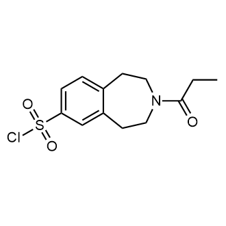 3-Propionyl-2,3,4,5-tetrahydro-1h-benzo[d]azepine-7-sulfonyl chloride|CS-0351097