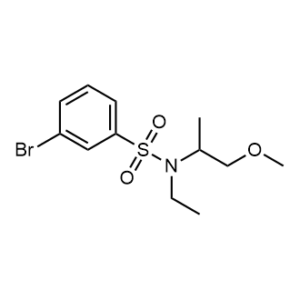 3-Bromo-n-ethyl-n-(1-methoxypropan-2-yl)benzenesulfonamide|CS-0351107