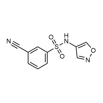 3-Cyano-n-(isoxazol-4-yl)benzenesulfonamide|CS-0351115