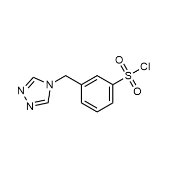 3-((4h-1,2,4-Triazol-4-yl)methyl)benzenesulfonyl chloride|CS-0351150